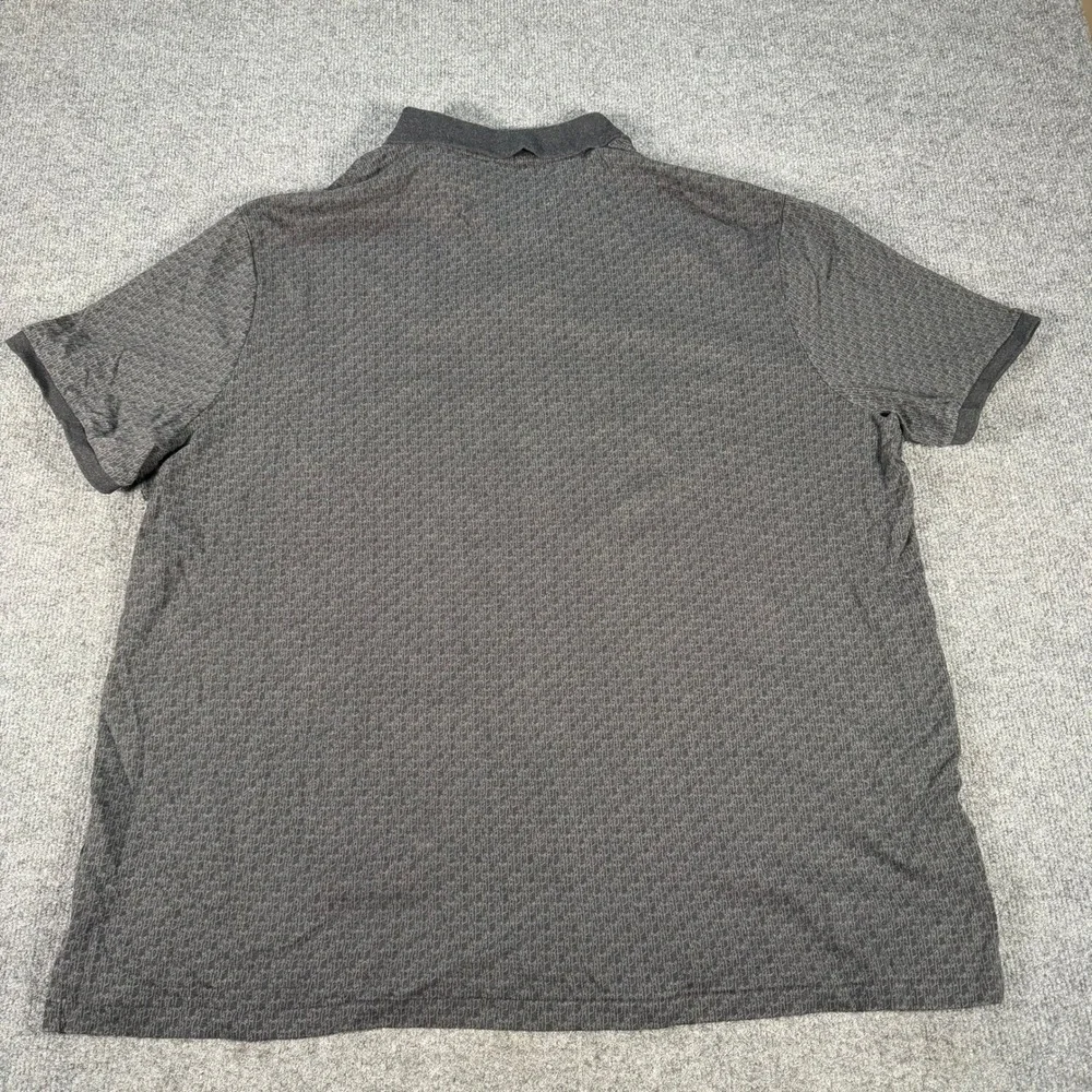Polo Ralph Lauren Mens XXL Classic Fit Grey Geometric Print Short Sleeve #4632